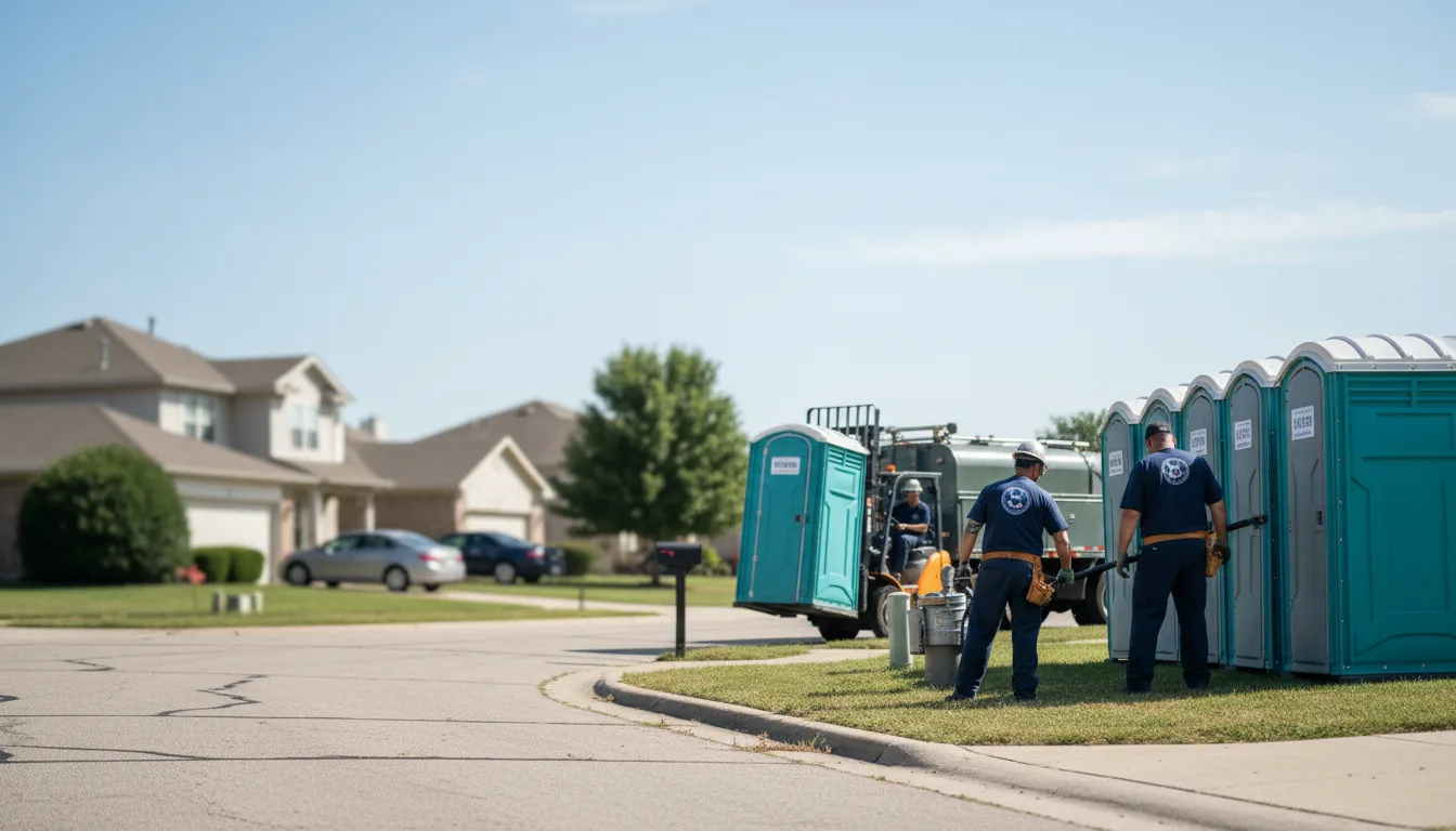 Porta Potty Rental in Lookeba, OK near me